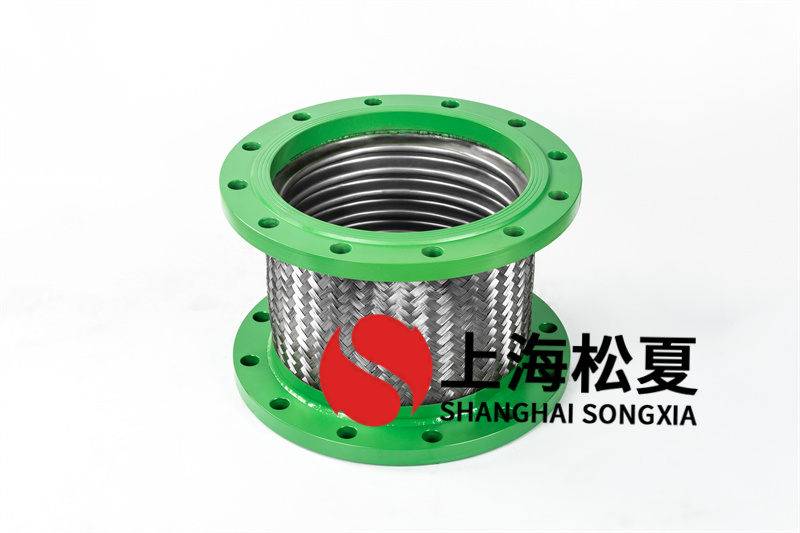 高溫金屬軟管安裝在磚廠(chǎng)脫硫除塵設(shè)備