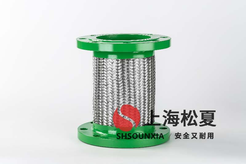 自來(lái)水循環(huán)泵安裝JTW型耐高溫金屬軟管.jpg